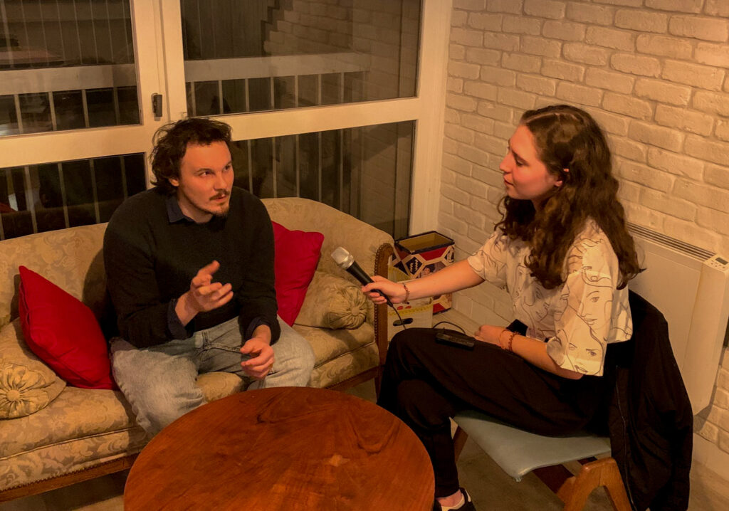 Interview des comédiens de Jardins Nocturnes : Christophe Daci répond aux questions de Julie Carvalho